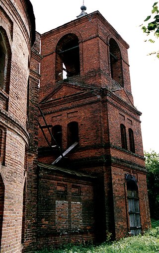 Zhiryatin district. Tvorischichi. Transfiguration Church. XIX