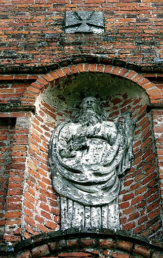 Zhiryatin district. Tvorischichi. Transfiguration Church (Fragment). XIX