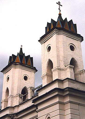 Klintsy district. Velikaya Topal. Transfiguration Church. Fragment. XVIII cent.