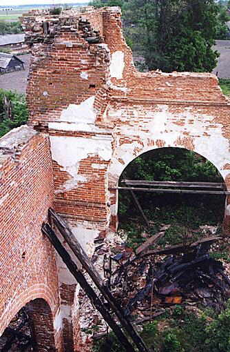 Unechi district. Lyshichi. Church of Nativity of the Virgin. XIX cent.