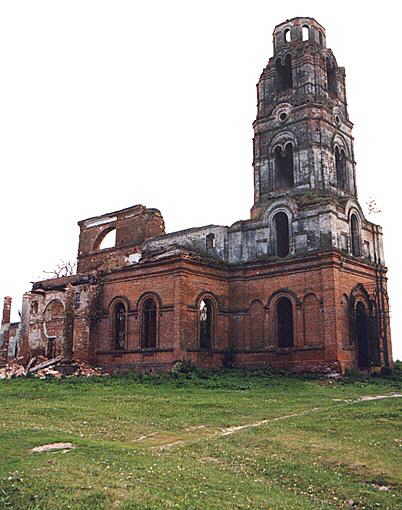 Unechi district. Lyshichi. Church of Nativity of the Virgin. XIX cent.