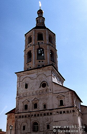 Borovsk district. Borovsk. Pafnouty-Borovsk Monastery. Belfry. XVII 