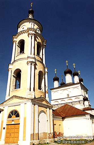 Borovsk district. Borovsk. Church of Boris and Gleb . XVIII 