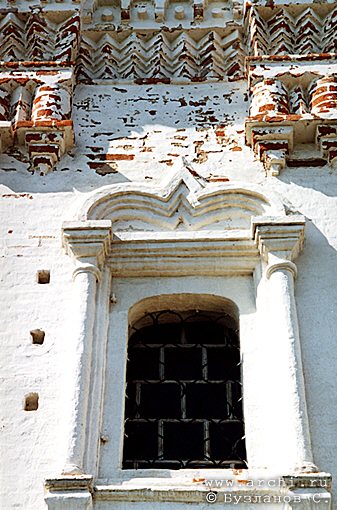 Borovsk district. Borovsk. Church of Boris and Gleb . Fragment. XVIII 