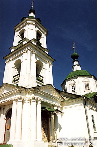 Borovsk district. Rosha. Church of Nativity of the Virgin. XVIII 