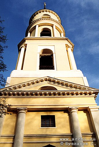 Kaluga. Belfry of Trinity Church. XIX Yasnygin I.D.