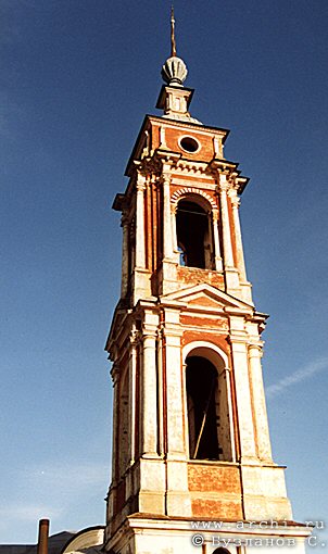 Kaluga. Belfry of Assumption Church. XVIII 