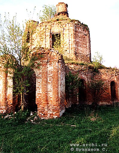 Kaluga district. Grabtsevo. Estate Grabtsevo. Assumption Church. XVIII 