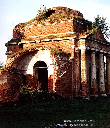 Kaluga district. Grabtsevo. Estate Grabtsevo. Church of St. Nikolas. XVIII 