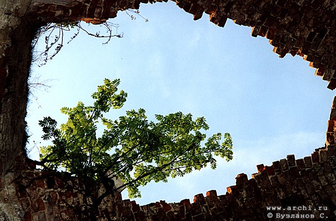 Kaluga district. Grabtsevo. Estate Grabtsevo. Church of St. Nikolas. Fragment. XVIII 