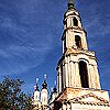 Kaluga. Belfry of Church of Cosma and Damian, the Almsmen. XVIII 