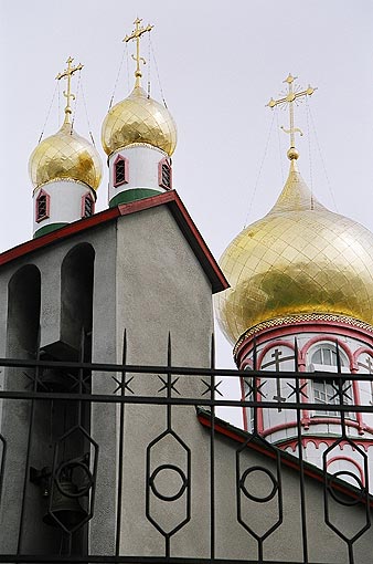 Petropavlovsk Kamchatsky.	Church of Saint Apostles Peter and Paul. Belfry. 