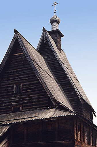 Kostroma. Ipatyev Monastery. Saviour-Transfiguration Church from village Spas-Vezhi. XVII cent.