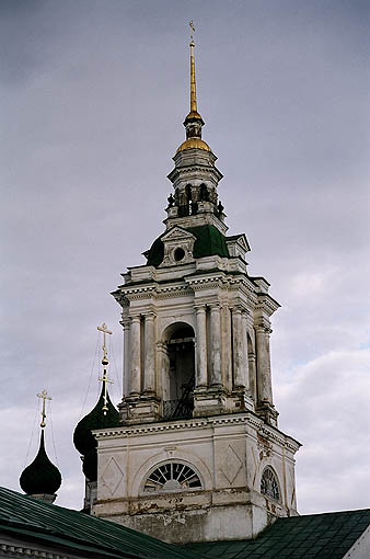 Kostroma. Salvation Church at rows of stalls. XVIII