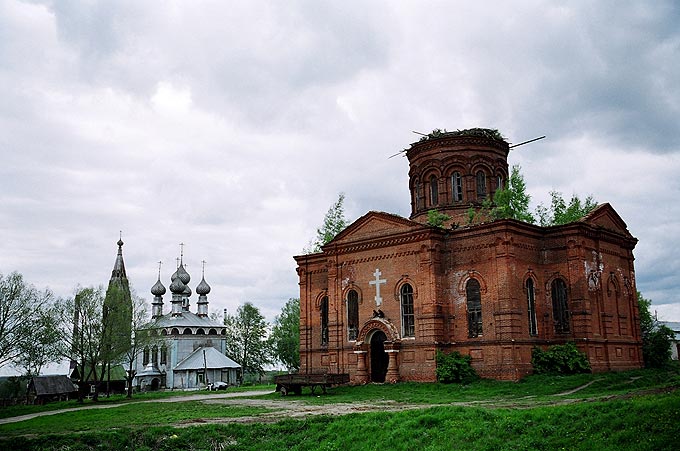 Sidorovskoye. Nicolas Church (summery). XVIII