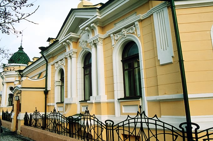 Krasnoyarsk. House of Merchant Gadalov.  V.A.Sokolovsky