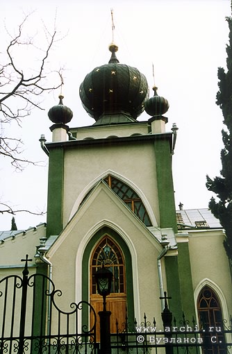 Alushta district. Alushta. Church of Feodor Stratilat, the Great Martyr. XIX G.Torichelli