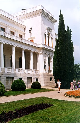 Yalta district. Livadiya. Livadiysky Palace. Church. Fragment.  N.P.Krasnov