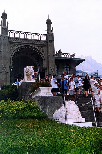 Alupka district. Alupka. Vorontsovsky Palace. Church. XIX A.Blor