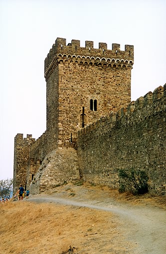 Sudak district. Sudak. Genuazskaya (Genoa) Fortress. Consulsky Castle. XV