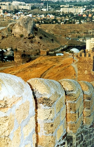 Sudak district. Sudak. Genuazskaya (Genoa) Fortress.  XIV-XV