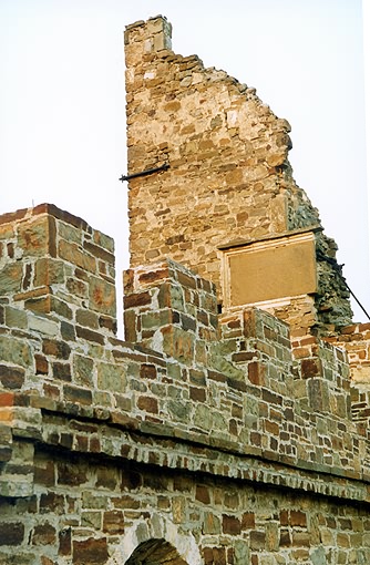 Sudak district. Sudak. Genuazskaya (Genoa) Fortress. Tower of Lukini Phiyeski Lavani. XV