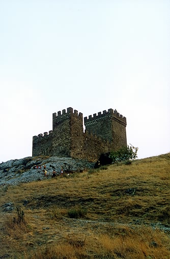 Sudak district. Sudak. Genuazskaya (Genoa) Fortress. Consulsky Castle. XV