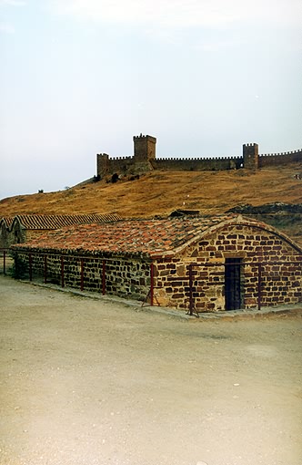 Sudak district. Sudak. Genuazskaya (Genoa) Fortress. Cisterns. XIV