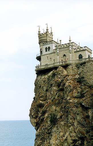 Yalta district. Miskhor. Lastochkino Gnezdo (Swallow Nest). XX A.V.Shervud