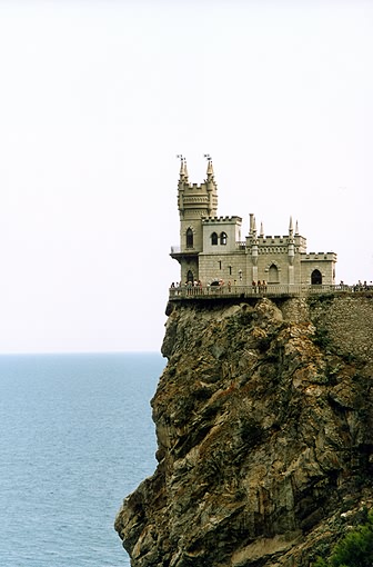 Yalta district. Miskhor. Lastochkino Gnezdo (Swallow Nest). XX A.V.Shervud