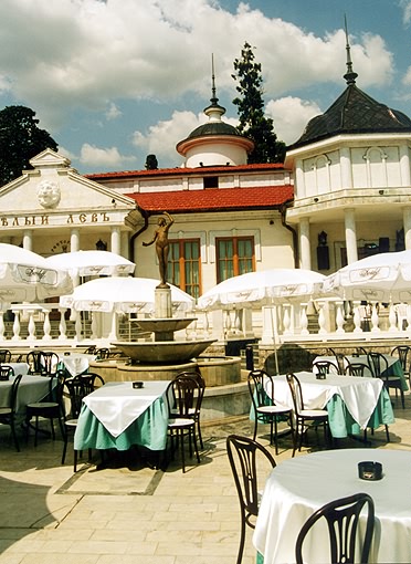 Yalta district. Yalta. Restauraunt Bely Lev (White Lion).