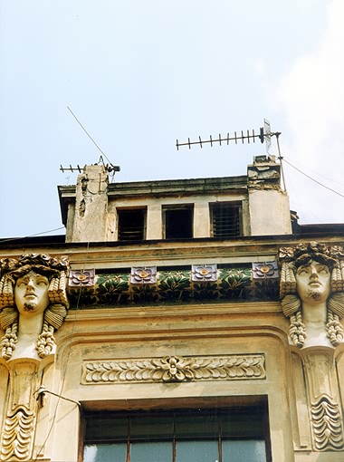 Yalta district. Yalta. Dwelling house. Fragment.