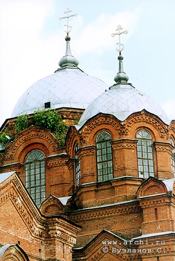 Oboyan district. Oboyan. Cathedral of Alexandre Nevsky. Fragment. 