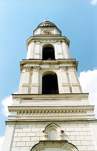 Volokolamsk district. Volokolamsk. Belfry of Resurrection Church. XIX N.P.Markov