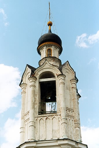 Volokolamsk district. Volokolamsk. Belfry of Intercession Church. XIX I.Dmitriev