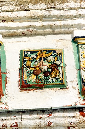 Volokolamsk district. Terayevo. Iosiph-Volokolamsky Monastery. Assumption Cathedral. Fragment. XVII