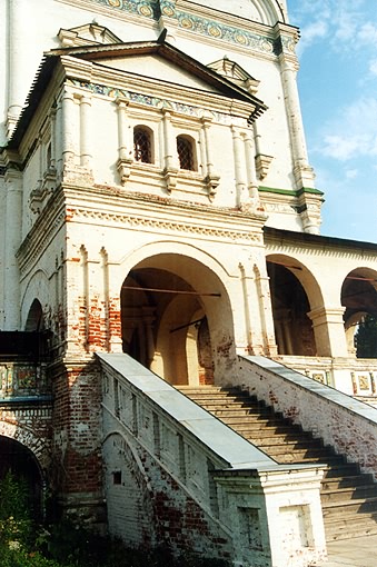 Volokolamsk district. Terayevo. Iosiph-Volokolamsky Monastery. Assumption Cathedral. Fragment. XVII