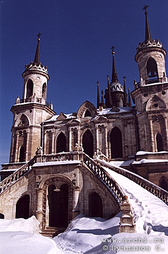 Bykovo. Church of Vladimir Icon of the Virgin. Last quarter of the XVIIIth cent.