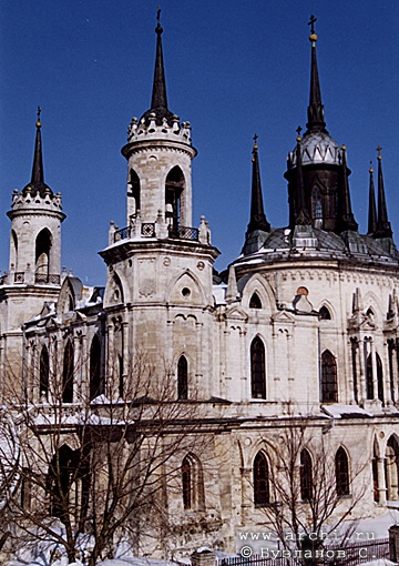 Bykovo. Church of Vladimir Icon of the Virgin. Last quarter of the XVIIIth cent.