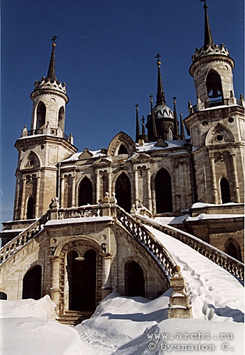 Bykovo. Church of Vladimir Icon of the Virgin. Last quarter of the XVIIIth cent.