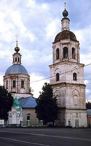 Zaraysk district. Zaraysk. Kremlin. Trinity Church. XVIII cent.