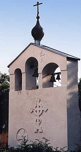 Klin district. Klin. Belfry of Assumption Church. XVI cent.