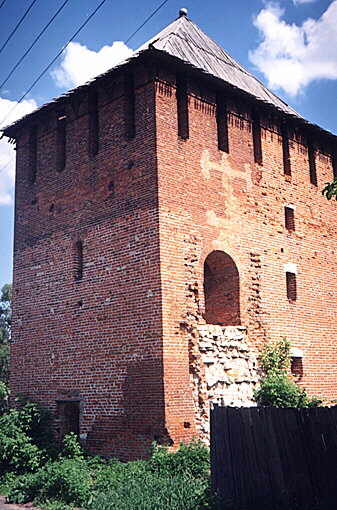 Kolomna district. Kolomna. Kremlin. Tower Semenovskaya. XVI cent.