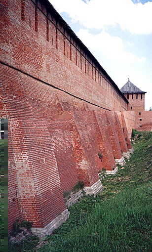 Kolomna district. Kolomna. Kremlin. Tower Yamskaya. XVI cent.