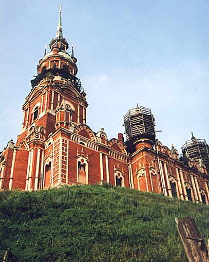 Mozhaysk district. Mozhaysk. New Church of St. Nikolas. XIX cent.