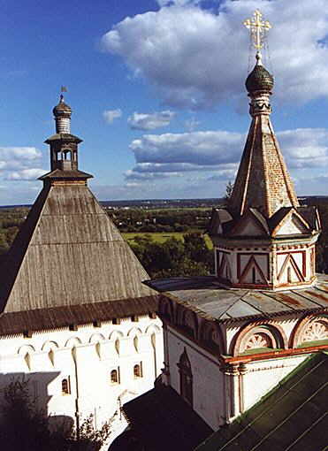 Odintsovo district. Zvenigorod. Savvin-Storozhevsky Monastery. Trinity Church. XVII cent.