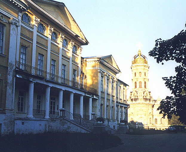 Podolsk district. Doubrovitsy. Estate Doubrovitsy. Main House.  XIX cent.