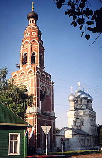 Ramensky district. Bronnitsy. Church of Archangel Michael. XVIII cent.