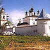 Stoupino district. Belopesotskoye. Trinity Belopesotsky Monastery. XV cent.