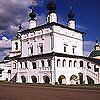 Stoupino district. Belopesotskoye. Trinity Belopesotsky Monastery. Trinity Church. XVII cent.